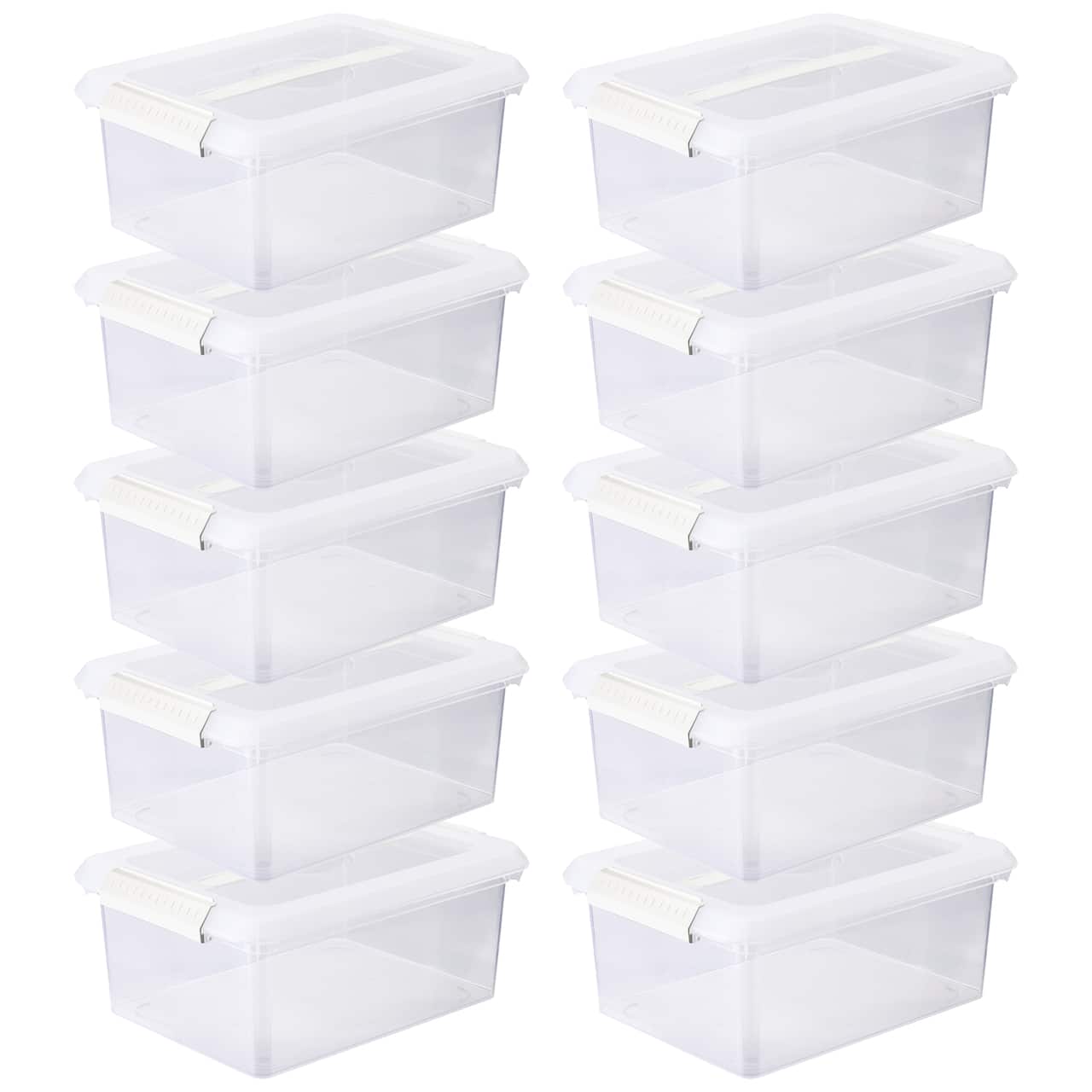 10 Pack: 14.5qt. Storage Bin with Lid by Simply Tidy™
